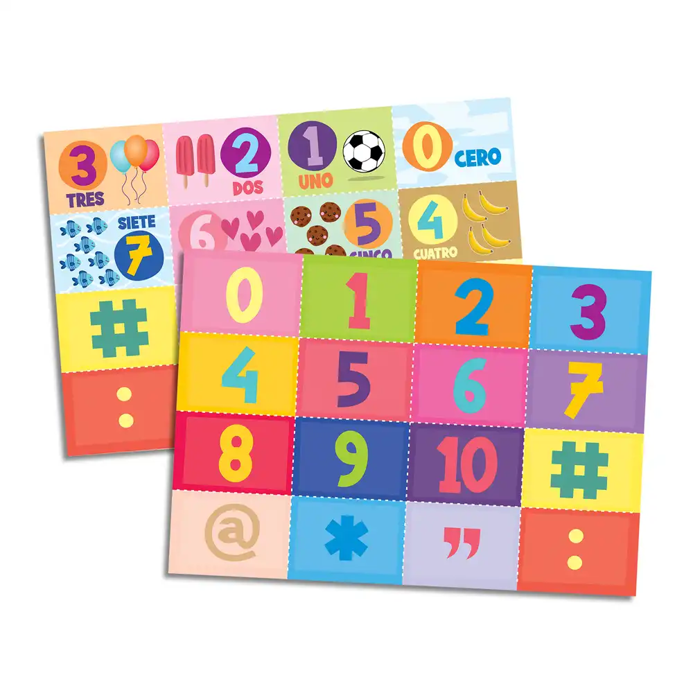 Block Fantasía Letras y Números - Imagen 4