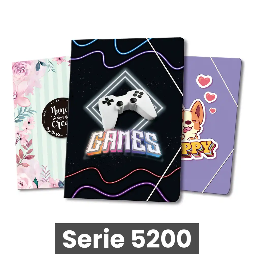 Carpeta 3 solapas Fantasía