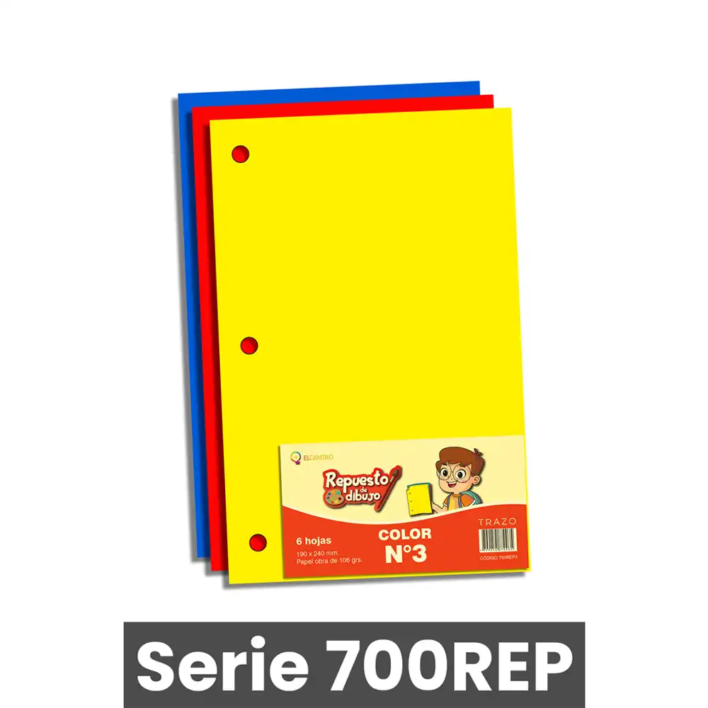 Repuesto de Dibujo Color
